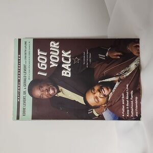 3 for $9   Eddie Levert Sr. & Gerald Levert softback book I Got Your Back
